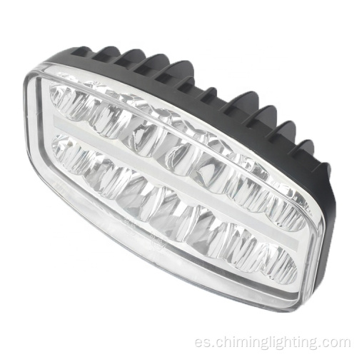 Oval 10 &quot;12-24V 50W ECE R112, ECE R7, ECE R10 EMARK, IP 67 LED LED LIGHT+POSICIÓN Luz de camión Ofroad Luz de conducción